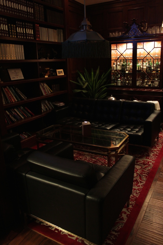 The Library in the hotel bar.  