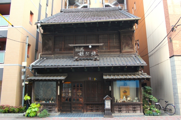 Old Edo-era house in Ginza. 